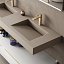 Lavabo encastrado con faldon Iris de Coycama